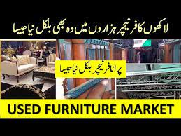 old furniture market gulistan e johar