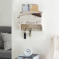 White Wall Mounted Mail Sorter