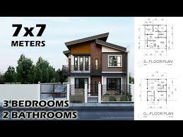 Two Y House Design 7x7 Meters