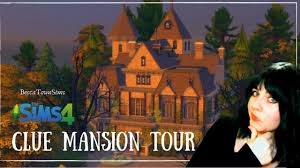 sims 4 clue mansion tour