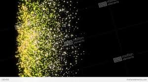 Yellow Sparkle Star Particle Wipe Transition Stock Animation 266495