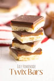 homemade twix bars that are super easy