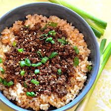 easy korean ground beef bowl recipe