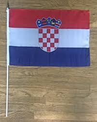 Timeline of russian flags with european map. Croatian Flag For Parties Rallies Parades And Games Large Size 12 In X 18 In On A 24 In Rod Super Sale Heart Of Croatia Gifts