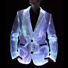 Led Suit Jacket Light Up Suit Jacket Unique Tuxedos Etsy