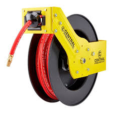 50 ft retractable hose reel with 3 8