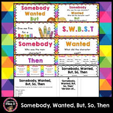 Somebody Wanted But So Worksheets Teaching Resources Tpt