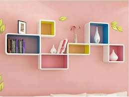 Floating Wall Shelf Decor Colourful 6
