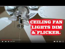 How To Fix Blinking Ceiling Fan Lights