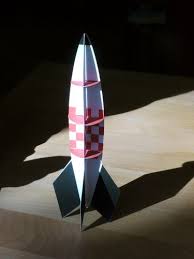 Make A Paper Rocket Printable Paper Rockets Rockets For