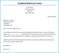 Rental Reference Letter 9 Sample Letters Formats And Examples