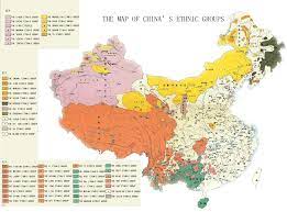the map of china s ethnic groups