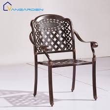 Metal Cast Aluminum Patio Chairs