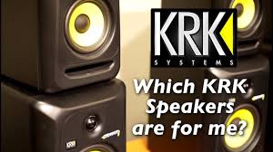 Krk Rokit Monitor Speaker Comparison Which Krk Speakers Are For Me