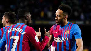 Barcelona vs. Celta Vigo result: Dembele, Aubameyang star in Barca win amid  concern for Araujo