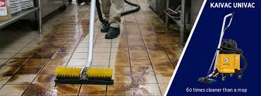 fast cleaning for greasy kitchen floors