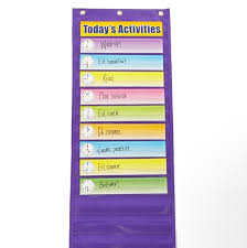 Activity Pocket Chart