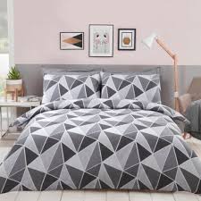 Geometric Duvet Quilt Cover Bedding Set