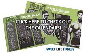 body beast workout schedule free