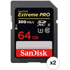 Sandisk 64gb Extreme Pro Uhs Ii Sdxc Memory Card