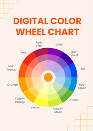 free color wheel chart template