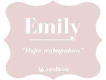 ¿Cómo se escribe el nombre de Emily?