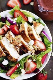 Does holding a chicken upside down help? Strawberry Chicken Salad With Strawberry Balsamic Dressing The Recipe Critic