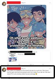 Boyfriends webtoon racist