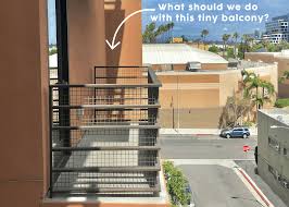 designing a tiny balcony the post