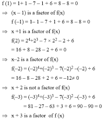 Polynomials Using Factor Theorem