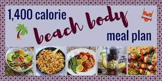 beach body meal plan grocery list