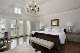 20 Beautiful Master Bedrooms With Chandelier Lighting