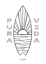 Home » coloring pages » 52 unbeatable aesthetic coloring pages. Pv Summer Coloring Sheets Pura Vida Bracelets Eu