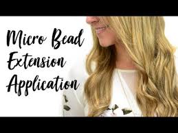 micro bead hair extensions