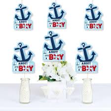 anchor decorations diy nautical baby