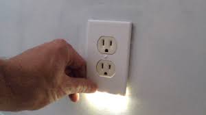 Night Light Built Into Outlet Cover Youtube