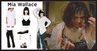 diy mia wallace costume 2023 cosplay