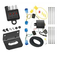 Trailer Wiring And Bracket And Light Tester For 06 11 Cadillac Dts All Styles 4 Flat Harness Plug Play