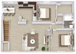 Garage Apartment Floor Plans 2 Bedrooms
