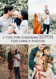 Choosing Outfits For Family Pictures