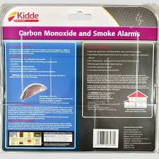 Every five years, make sure you replace the old detectors with a new one. Kidde Smoke And Carbon Monoxide Alarm Pack