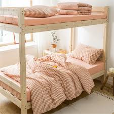 Cozy Bedding Sets Plaid Duvet Cover Set