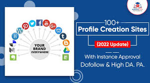 profile creation sites list 2022 with