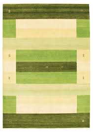 hand knotted wool light green rug