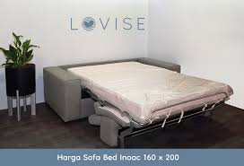harga sofa bed inoac 160 x 200 lovise