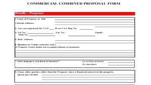 9 Construction Proposal Form Samples Free Sample Example