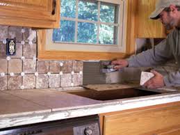 diy tile countertop extreme how to