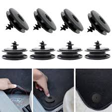 10pc car mat carpet fasteners clips