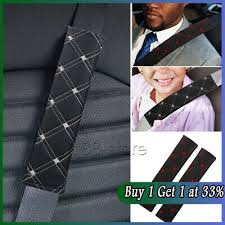 2x Car Seat Belt Cover Pads Safety