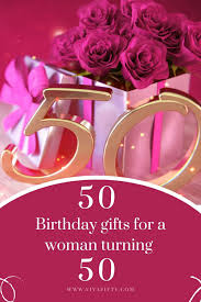 50 50th birthday gift ideas for women
